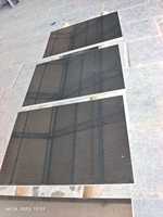 Dalles et carreaux en granit noir Galaxy, pierre naturelle polie pour comptoirs, revêtements de sol et applications murales