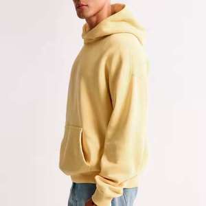 บริการพิมพ์ลายตามสั่งแบบ OEM เสื้อฮู้ดดี้ทรงบ็อกซี่แบบครอป ผ้าฝ้าย 100% เฟรนช์เทอร์รี่เนื้อนุ่ม 500 กรัม เป็นมิตรต่อสิ่งแวดล้อม ป้องกันการเป็นขุย - Product Image 6