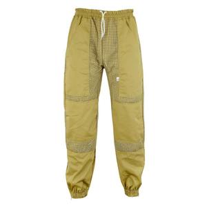 Pantalones de Traje de Apicultura Transpirables de Poliéster de Alta Calidad con Cierre de Cremallera, Ajuste Holgado, Mangas Blancas a Prueba de Picaduras, Costuras Reforzadas - Product Image 1