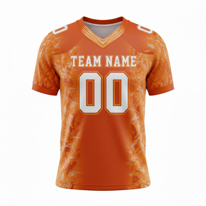 เสื้ออเมริกันฟุตบอลขายดีประจำปี 2026 ระบายอากาศได้ดี สไตล์คลาสสิก ทันสมัย ผลิตจากโพลีเอสเตอร์ 100% รับผลิตแบบ OEM ODM  ปรับแต่งได้ตามต้องการสำหรับทีม - Product Image 5