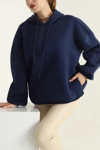 Service OEM, vente en gros, sweats à capuche pour hommes en polyester/coton, impression numérique, couleur personnalisée, tissu polaire léger, respirant - Product Image 3