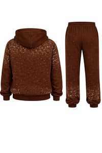 Streetwear Manufacturers Custom <b>Men's</b> Zip up Rhinestone Jogger Acid Wash Hoodie and Sweatpants Set Tracksuit <b>Sweat</b> <b>Suit</b> <b>Men</b> - Product Image 4