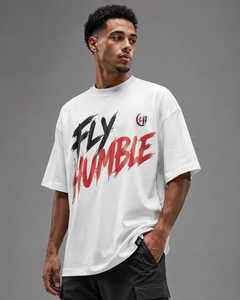 Fly Humble Regular Fit <b>White</b> T-<b>Shirt</b> Men Street Style Short Sleeve O-Neck 100% Cotton Blank Quick Dry Eco-Friendly <b>Cheap</b> Price - Product Image 1