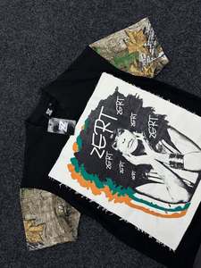 T-shirts pour hommes personnalisés, style unique, avec manches, broderie, patchs imprimés, fabriqués avec une étiquette, respirants et tendance - Product Image 6