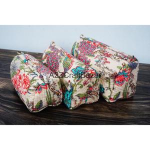 Juego de Bolsas de Viaje con Cierre y Borlas de Algodón Resistente, Diseño Ecológico y Reutilizable en 3 Tamaños para Maquillaje y Almacenamiento de Viaje - Product Image 3