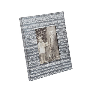 Cadre photo moderne en alliage d'aluminium de style ferme, écologique, léger et durable, finition vieillie, article de décoration intérieure - Product Image 3