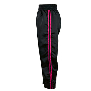 High Quality Breathable Cotton <b>Karate</b> Sportswear Adjustable Draw String Loose Fit Kick Boxing <b>Trouser</b> Stretch Panels for - Product Image 2