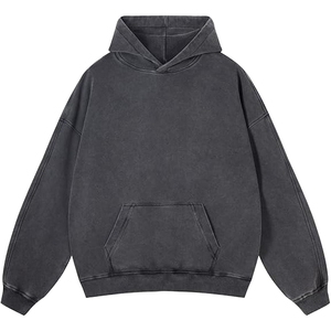 Sudadera con Capucha para Hombre, Sudadera Larga Extra Grande de Otoño para Hombre, 100% Algodón, Transpirable, Informal - Product Image 5