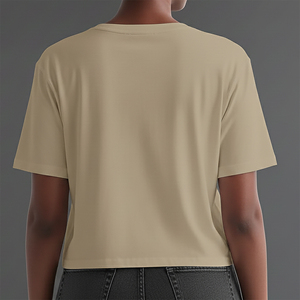 <b>Top</b> Quality Fashionable Oversized Crew Neck Solid Color T Shirts Short Sleeves Summer Wear Hip Hop Style Breathable Tee Shirt - Product Image 3