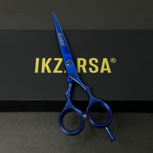 Customized Color Paper Coated Barber Scissors Hot Sale Best Edition Custom Branding Best Edition Barber Scissor & <b>Shears</b> - Product Image 1