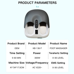 Beirelax Terahertz Terapia Foot Massage Device com Luz Terapêutica para Aliviar Perna Articulação Dor Terahertz Device - Product Image 4