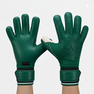 New German Latex Goalkeeper Gloves Palm GoalKeeper Gloves 4mm Giga Latex Goalkeeper for USA Australia Market OEM Supplier - Product Image 2