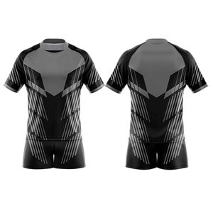 Uniformes de Rugby de Talla Grande en Spandex/Algodón con Impresión Digital Premium, Servicio Profesional de Fábrica OEM para Deportes Internacionales - Product Image 2