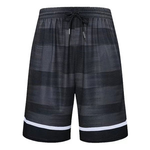 <b>Men</b> <b>Basketball</b> <b>Shorts</b> High Street Solid Mesh Breathable Quick Dry Lightweight Sports Training Gym Running Elastic Waist Summer - Product Image 1