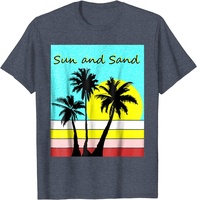 T-shirts unisexes personnalisés 100 % coton, coupe classique, col rond, vierges, impression numérique, impression de logo frontal, séchage rapide, lettrage