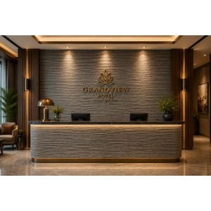 Manufacturer and Exporter of Stone <b>Veneer</b> Moonsoon Black Decorative Panel Elegant Light Diffusion <b>Sheet</b> for Interior Wall - Product Image 2