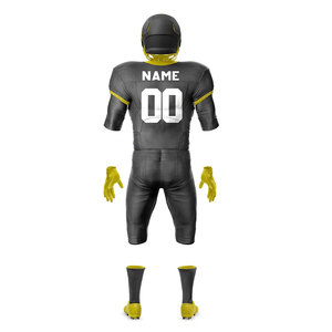 Uniforme de football américain sur mesure en polyester respirant pour les équipes nationales - Léger et écologique - Product Image 4