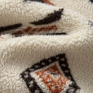 Veste en sherpa pour homme, douce et chaude, doublée de polaire, veste décontractée d'hiver pour l'extérieur, confortable, veste en sherpa pour homme - Product Image 6