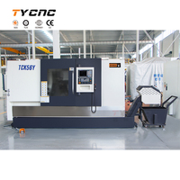 Tour CNC à lit incliné automatique TCK56Y, best-seller, 12 stations ATC, 3 axes