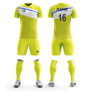 Nuevo Diseño de Uniformes Deportivos de Baloncesto y Fútbol con Forro y Patrón Sublimado, Conjuntos de Uniformes Deportivos de Fútbol en Venta al Por Mayor - Product Image 4