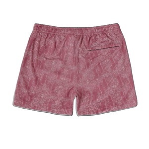 Hot Sale 2026 Men's Shorts All Over Print Mesh Shorts Double <b>Elastic</b> Waistband Heavyweight Mesh Shorts For Men's - Product Image 2