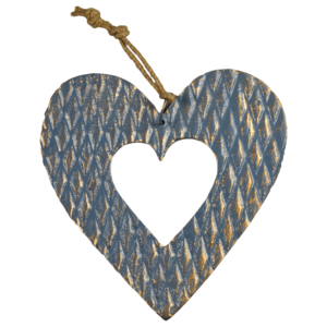 Hanging Heart Plated Finishing Design Metal Home Decor Best for <b>Christmas</b> <b>Tree</b> Decor Hanging Garland - Product Image 2