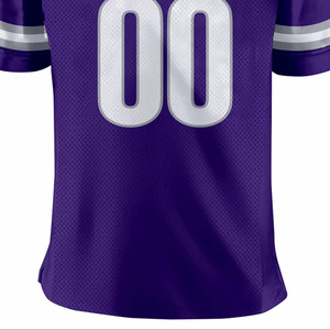 Camisetas de Fútbol Americano Sublimadas Personalizadas con Nombre y Número del Jugador, Ligeras y Transpirables, Jersey para Partido de Fútbol Americano - Product Image 5