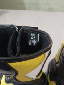Bottes de motocross sur mesure, ventilées, chaussures de course pour moto, matériau imperméable, tailles parfaites - Product Image 6