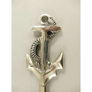 Decorative Silver Rim <b>Magnifying</b> <b>Glass</b> With Ship Anchor Handle Lightweight Eco Friendly Gift Items - Product Image 3