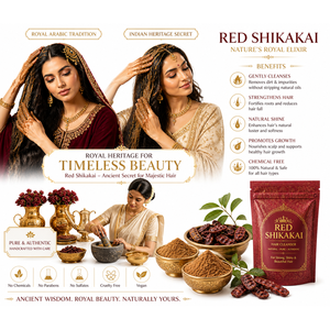 Poudre et capsules de Shikakai pour la santé du cuir chevelu – Soin capillaire naturel polyvalent pour des cheveux doux et faciles à coiffer - Product Image 2