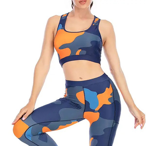 Sujetador deportivo sin costuras para mujer, transpirable, con logo frontal, de alto impacto, para yoga, fitness y entrenamiento. - Product Image 4