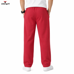Pantalones Deportivos Casuales Ligeros de Lona, Corte Recto, con Logotipo Personalizado, Unisex, para Hombre, Precio de Fábrica - Product Image 6