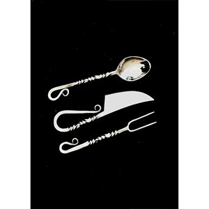 Juego de Cubiertos Medievales Forjados a Mano, Marca KSN, Hecho en India, el Mejor Regalo para Él, Día de San Valentín, Cumpleaños, Artesanía, Utensilios Vikingos - Product Image 4