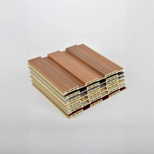 แผ่นผนังตกแต่งภายในแบบ 3 มิติ วัสดุผสมไม้พลาสติก ดีไซน์มินิมอล - Product Image 3