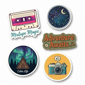 Custom Anti-Counterfeit Durable Eco-Friendly PVC Vinyl Waterproof Self-Adhesive <b>Stickers</b> for Business Branding Packaging Retail - Product Image 3