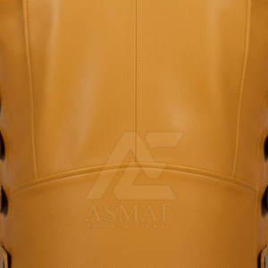 Gilet de moto en cuir personnalisé, couleur sur mesure, gilet de motard en cuir - Product Image 4