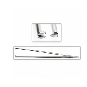 Pinzas para Tejidos Anguladas, Dispositivo Quirúrgico de Manipulación, Construcción Robusta de Acero Inoxidable para Práctica Médica y Suministro Hospitalario - Product Image 1