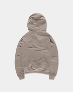 <b>Men</b> Heavy 460G Terry Cotton Hoodie Solid Color Oversized <b>Pullover</b> Anti-Shrink Unlined Casual Streetwear Winter Sweatshirt - Product Image 3