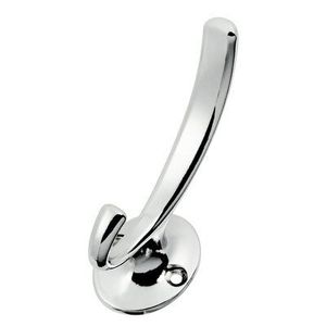 Contemporary aluminum <b>wall</b> <b>hooks</b> offering versatile storage assistance for maintaining neat and functional living areas - Product Image 1
