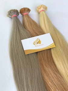Extensiones de Cabello Remy con Puntas de Nano Queratina Italiana, Cabello Virgen con Cutícula Alineada, Cabello Vietnamita Pre-Adherido, Doble Trama a Máquina, Envío Mundial - Product Image 4