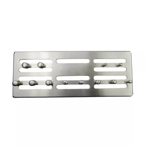 Oral Care Set 12Pc Manual Stainless Steel Endodontic Dentistry Tools Including Dental Barrier <b>Clip</b> Frame Holder Rubber Dam CE - Product Image 6