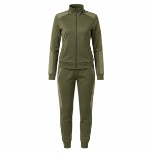 Premium Women's Stylish Breathable Hooded Tracksuit Comfortable Activewear for Gym Running & Casual Wear Zapper Series - Product Image 5