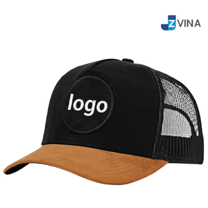 Custom Logo Patch Trucker <b>Hat</b> Mesh <b>Cap</b> Adjustable Unisex Outdoor Sports Headwear - Product Image 2
