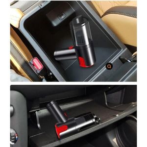 Wireless USB Charging Car <b>Vacuum</b> Cleaner <b>Portable</b> Mini Desktop and Home Handheld <b>Vacuums</b> Red Color - Product Image 4