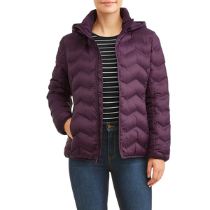 Good Quality Regular Fit Zip up Puffer Coat 2026 Best Design Outwears Women Customized Women Puffer Jacket OEM Serviced - Product Image 3