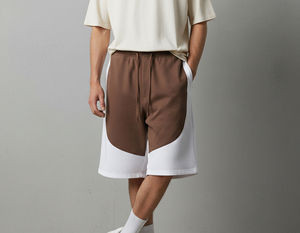 Pantalones Cortos de Hombre 2026 de Algodón 100% con Pedrería, Estilo Bermuda Streetwear, Largos, Lavado Ácido, Holgados, Deportivos, Tipo Jogger - Product Image 2