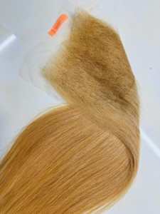 Vente en gros 100% Vietnam Remy Extensions de cheveux Os Droite Trame Fermeture HD Dentelle Lâche Vague Profonde Frontale Bundle Style - Product Image 5