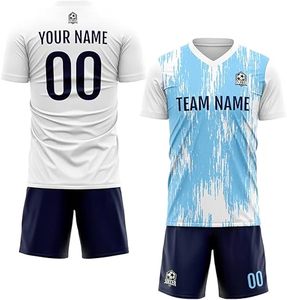 Dernier design, uniforme de football sans manches 100% polyester, nouveau style, professionnel pour adultes, couleur personnalisée, séchage rapide, unisexe, logo personnalisé - Product Image 1