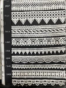 Dentelle GPO de finition fine, idéale pour les robes, les vêtements pour enfants et les applications décoratives. - Product Image 2