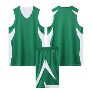 Uniformes de basket-ball personnalisés double face, maillot et short réversibles sublimés, vêtements de sport en polyester respirant - Product Image 5